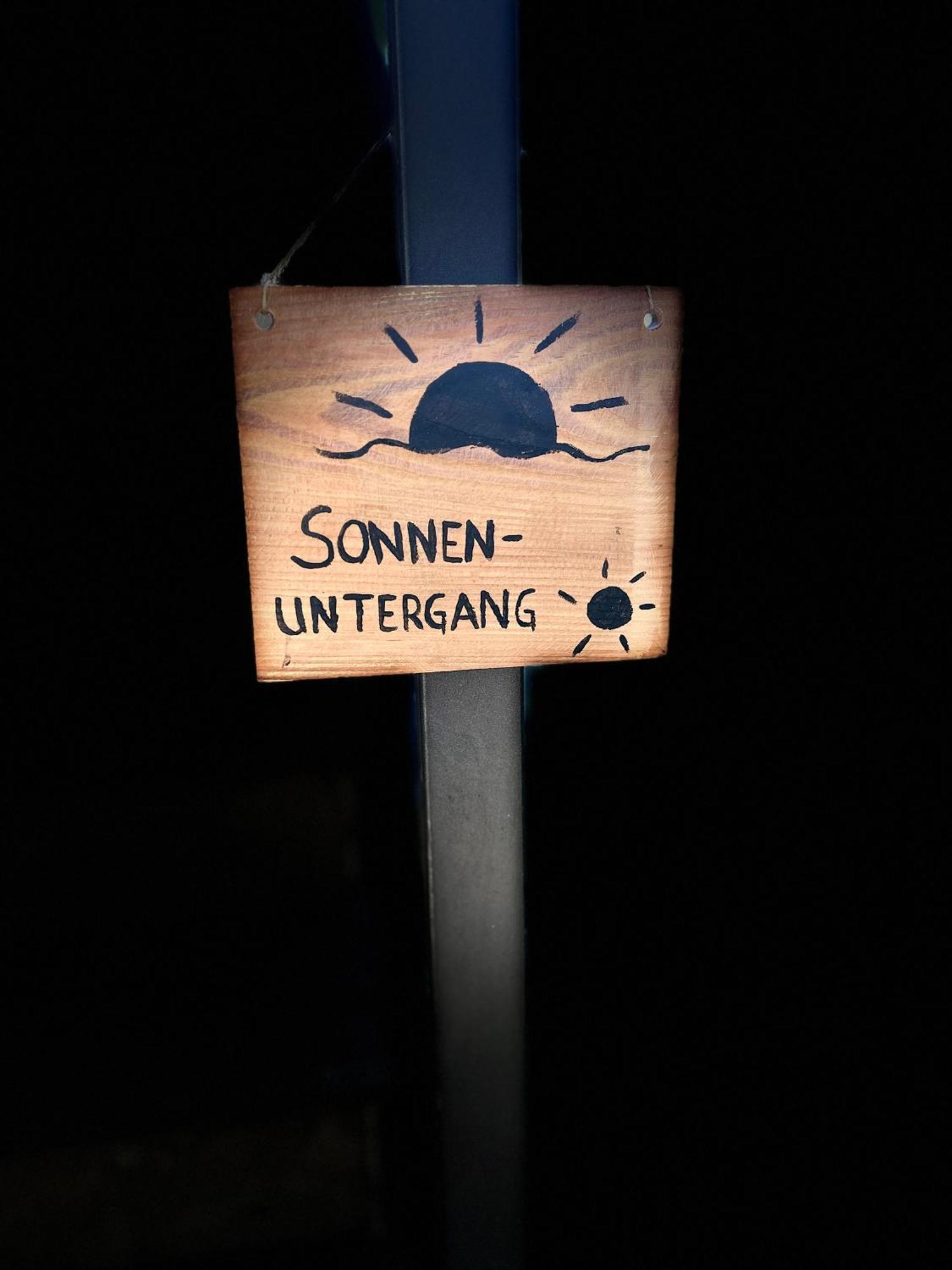 Sonnenuntergang Apartamento Traunstein Exterior foto